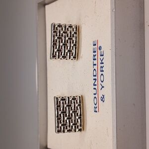 Roundtree & Yorke Silver Cufflinks